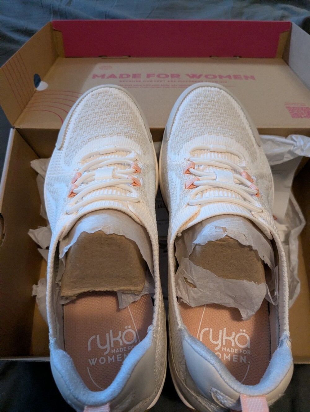 Ryka Women's Knit Slip-On Sneakers - Picture 4 of 5